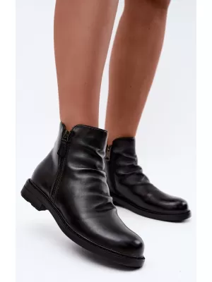 Botine de dama VINCEZA 58683 NEGRU