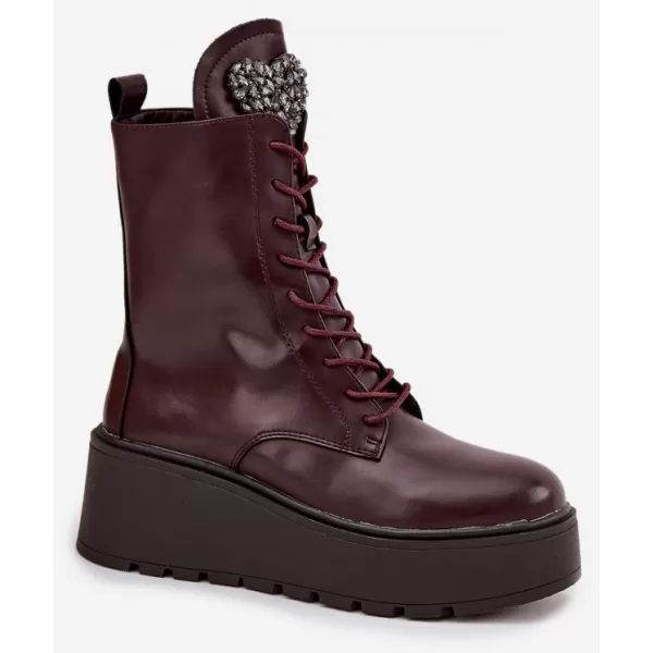  Pantofi de dama BOTO SFY2478-19 CLARET 