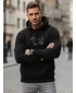 Hanorac pentru bărbați DSTREET NX0221B-BK NEGRU