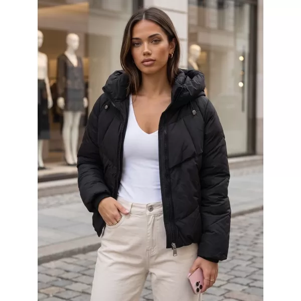  Geaca de dama DSTREET TY6082 NEGRU 