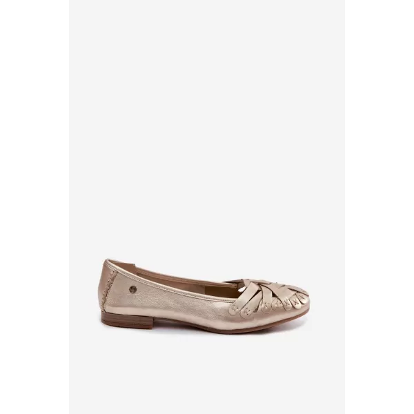  Balerini de dama MACIEJKA P7542-41/00-0 PLATINĂ 