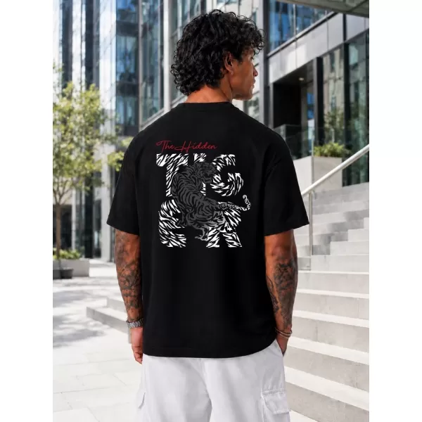  Tricou pentru bărbați DSTREET NX4001R-BK-O NEGRU 