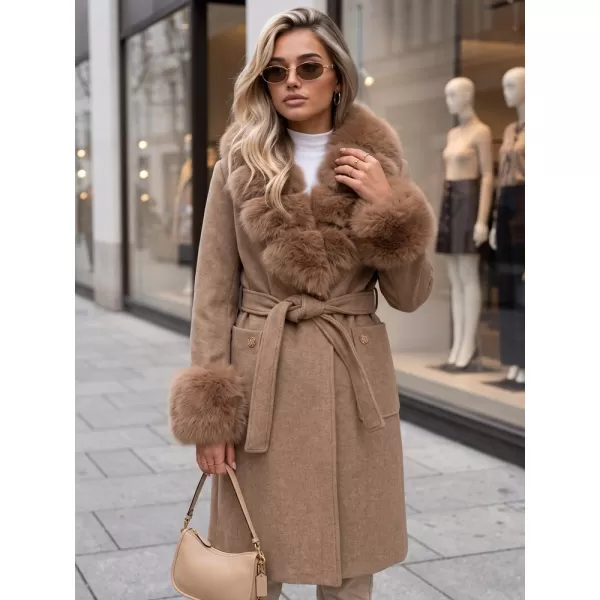  Palton de damă DSTREET TY6075 CARAMEL 