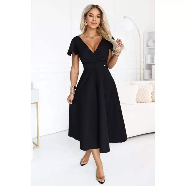  Rochie NUMOCO 675-5 NEGRU 