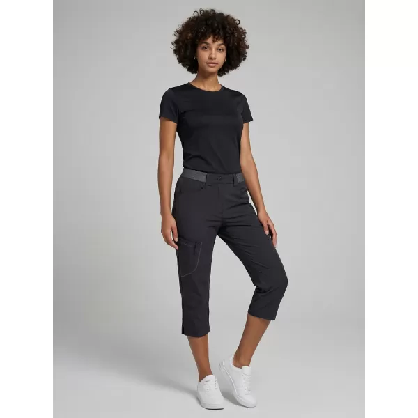  Pantaloni capri dama ALPINE PRO WEDERA 2 NEGRU 