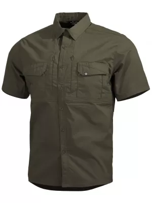 Cămașă pentru bărbați PENTAGON PLATO SHIRT SHORT K02019-SH RANGER VERDE