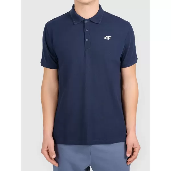  Tricou pentru bărbați cu guler 4F WMM00TPTSM0771 OBICEIURI 