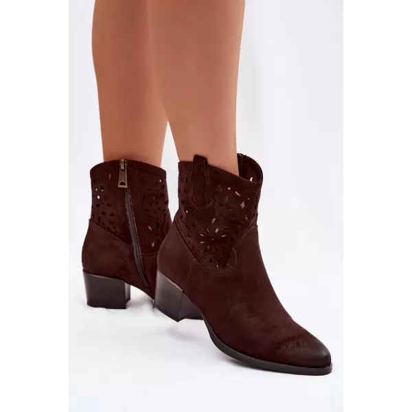  Pantofi de dama VINCEZA 58452 CIOCOLATĂ 