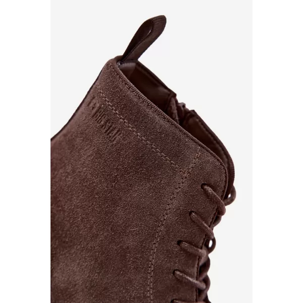  Botine pentru bărbați BIG STAR SHOES UU174220 NEGRU 