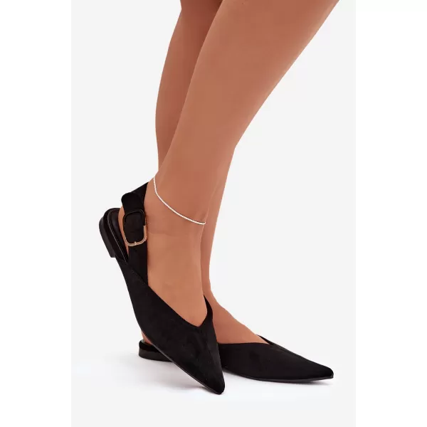  Balerini de dama BOTO JH598/9755 NEGRU 