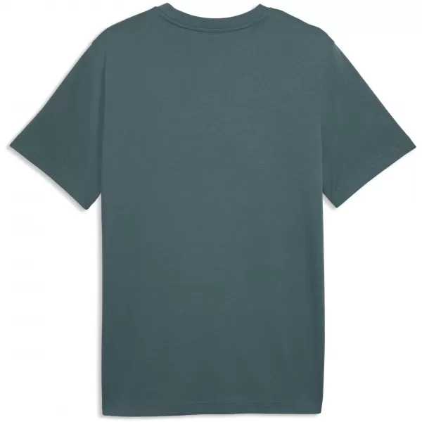  Tricou pentru bărbați PUMA GRAPHICS 2 COLOR SMALL NO. 1 LOGO TEE 68471790 GRADINA DE PLANTE MEDICINALE 