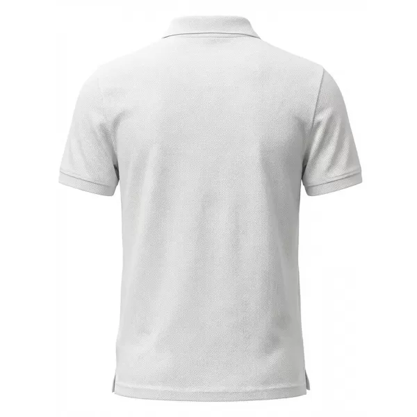 Tricou pentru bărbați cu guler 4F WMM00TPTSM0771 ALB 