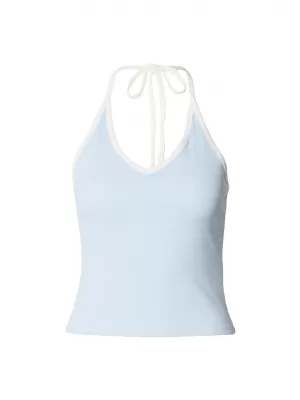 Top pentru femei URBAN CLASSICS TB8352-21550 ÎNGHEAȚĂ ALBASTRU