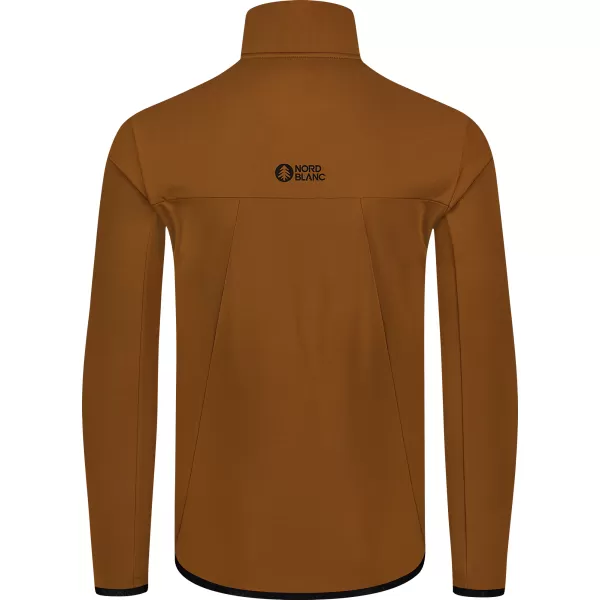  Hanorac powerfleece pentru bărbați NORDBLANC MORASS NBSFM8335 MARO 