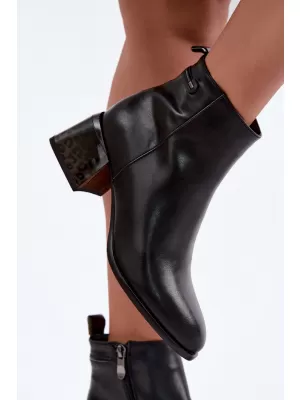 Botine de dama BOTO 26BT24-398 NEGRU