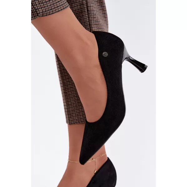  Pompe de dama VINCEZA 62323 NEGRU MAT 