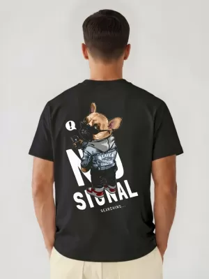 Tricou pentru bărbați DSTREET NX4009R-BK-O NEGRU