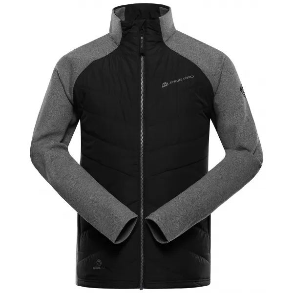  Hanorac pentru bărbați ALPINE PRO JORW 2 NEGRU 