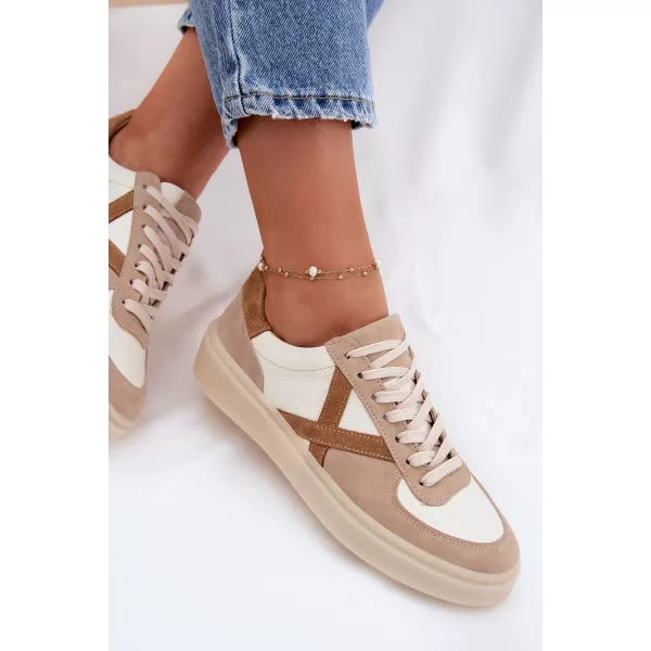  Adidași de damă ZAZOO N1108S5/725/1098/771 BEJ 