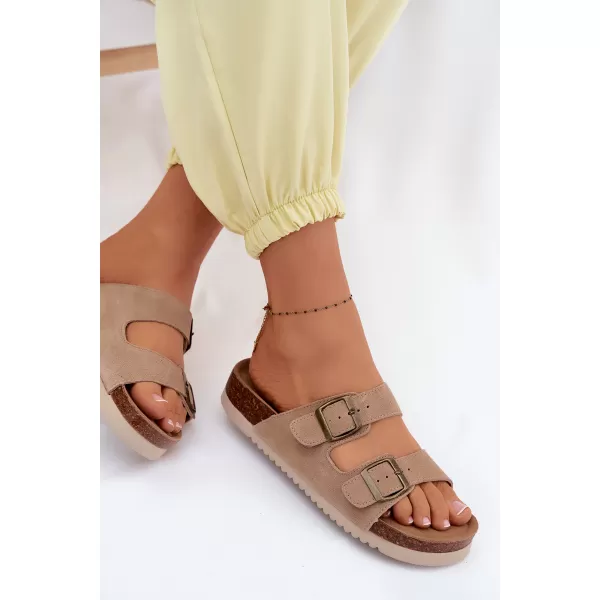  Papuci de damă BOTO 2832 KAKI 