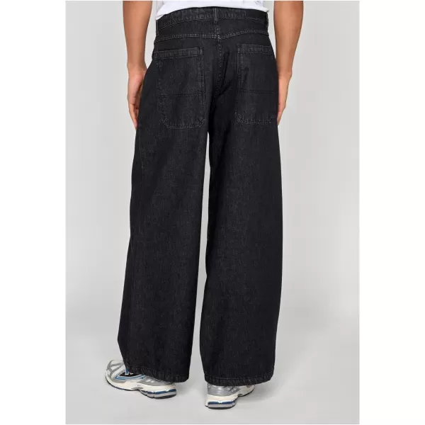  Pantaloni pentru bărbați URBAN CLASSICS TB8033 NEGRU SPALAT 