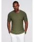 Tricou pentru bărbați OMBRE OM-TSCT-0303 MĂSLINE