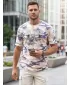 Tricou pentru bărbați DSTREET NX2001R-BT-M BEJ