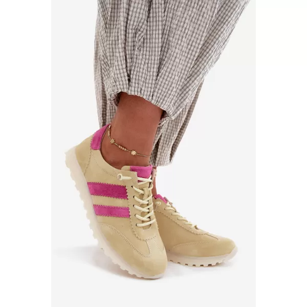  Adidași de damă BOTO GD-XW-1011 GALBEN/FUCSIA 