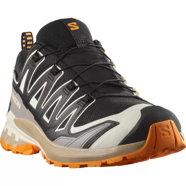  Pantofi pentru bărbați SALOMON XA PRO 3D V9 GORE-TEX L47881900 GHEAȚĂ NEAGRĂ/VANILIE/TURMERIC 