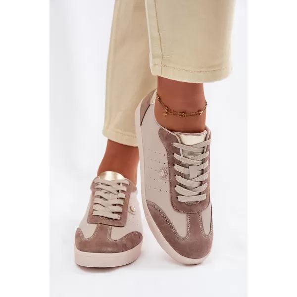  Adidași de damă S.BARSKI LR61-7091 BEJ 