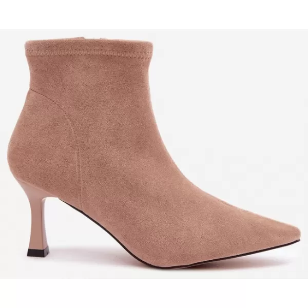  Botine de dama BOTO 7107 BEJ 