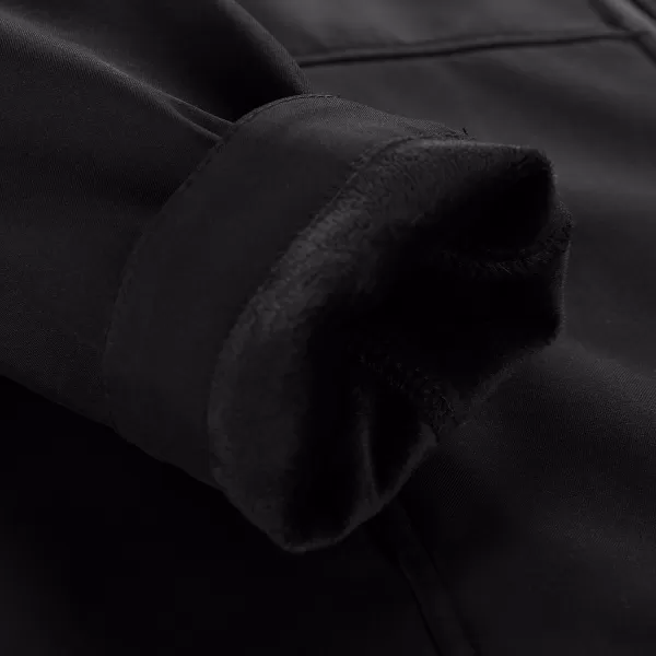  Palton cald de damă softshell ALPINE PRO IBORA 2 NEGRU 