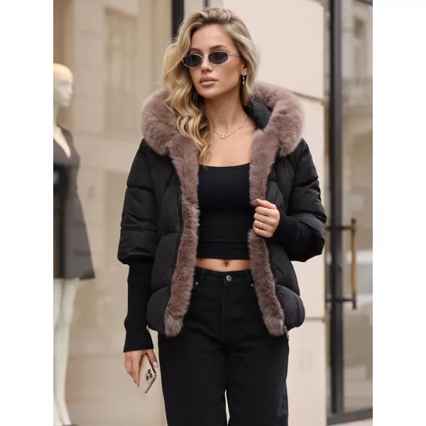  Geaca de dama DSTREET TY5987 NEGRU 