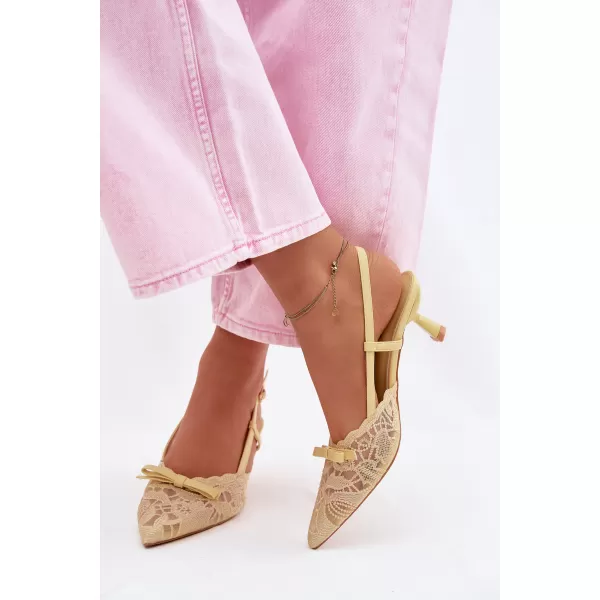  Sandale de dama BOTO 43067-19 GALBEN 