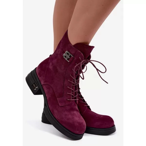  Botine de dama VINCEZA 67044 BURGUNDIA 