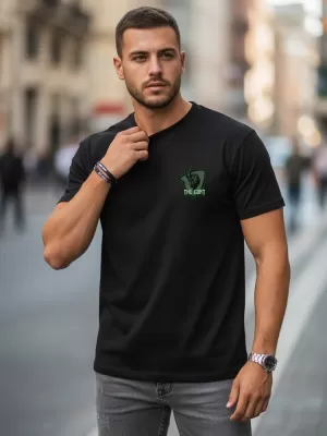 Tricou pentru bărbați DSTREET NX0153R-BK NEGRU