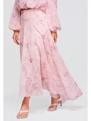 Fusta de dama OMBRE OW-GL-E0008 ROZ