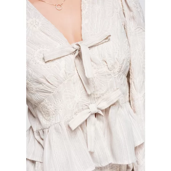  Bluza de dama OMBRE OW-TS-E0060 BEJ 