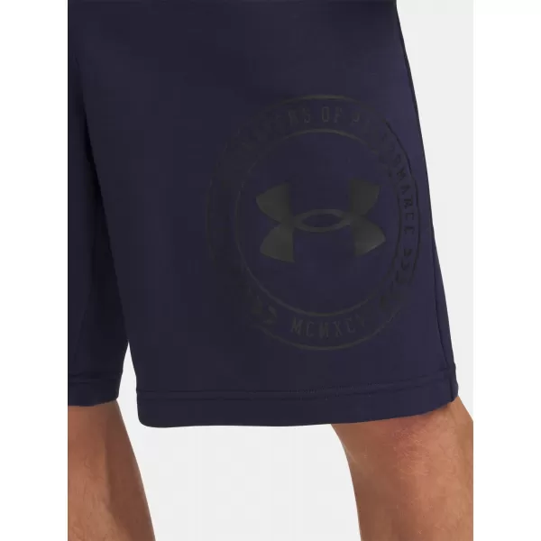  Pantaloni scurți pentru bărbați UNDER ARMOUR UA RIVAL LW GRAPHIC SHORTS 6014689-410 ALBASTRU 