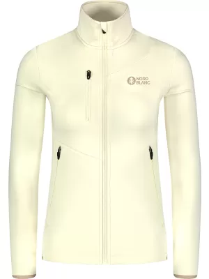 Hanorac pentru femei powerfleece NORDBLANC CRISP NBSFL8338 BEJ