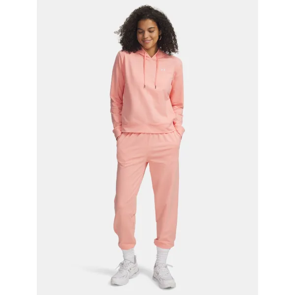  Pantaloni de trening pentru femei UNDER ARMOUR SPORT TERRY JOGGER 6011020-603 ROZ 