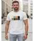 Tricou pentru bărbați DSTREET NX5103R-WH ALB
