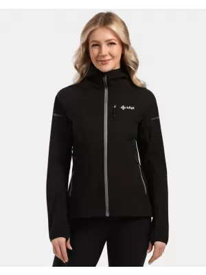 Jachetă softshell pentru femei KILPI BALEO-W 1L0114KI NEGRU