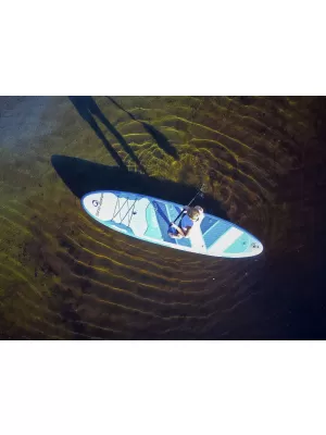 Placă cu vâsle SPINERA Sun Light 12 ALBASTRU