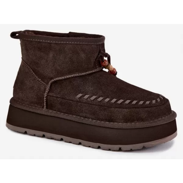  Pantofi de dama BIG STAR SHOES UU274678 MARO/BEJ 