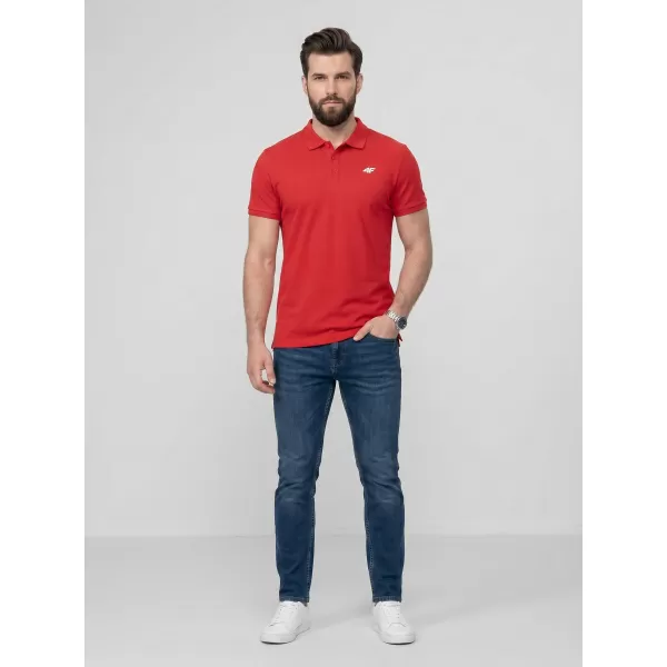  Tricou pentru bărbați cu guler 4F WMM00TPTSM0771 ED 