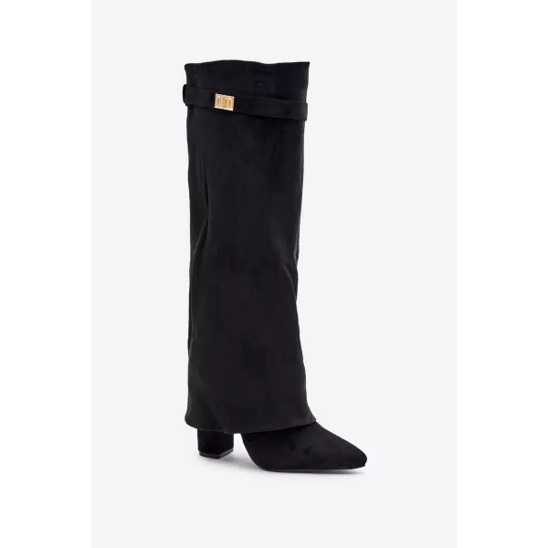  Cizme de dama BOTO 9501A/LA3150/CLS-603 NEGRU 