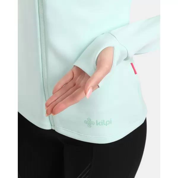  Hanorac de damă din fleece KILPI LAJEN-W 1L0205KI MENTĂ 