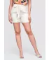 Pantaloni scurți de damă OMBRE OW-ST-E0006 ECRU