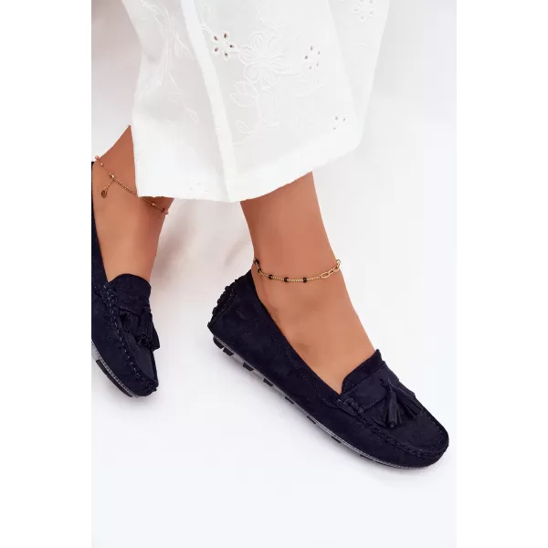  Mocasini de dama BOTO W2551 ALBASTRU 